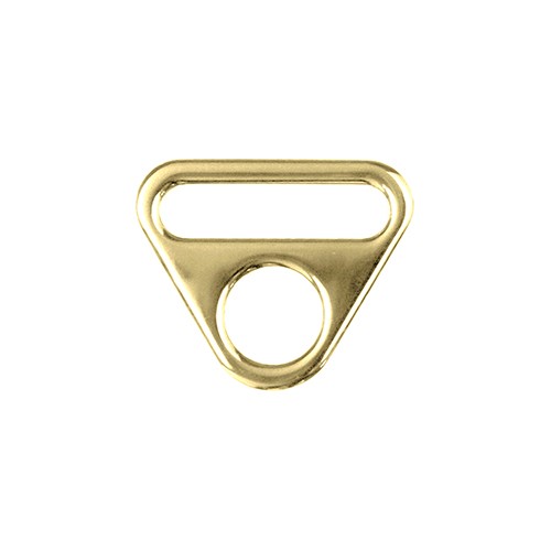 O-Ring mit Steg 25mm gold