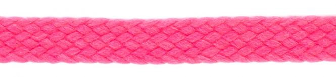 Flachkordel 8mm rosa