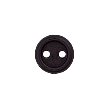 Puppenknopf 6mm schwarz