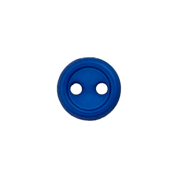 Puppenknopf 6mm blau
